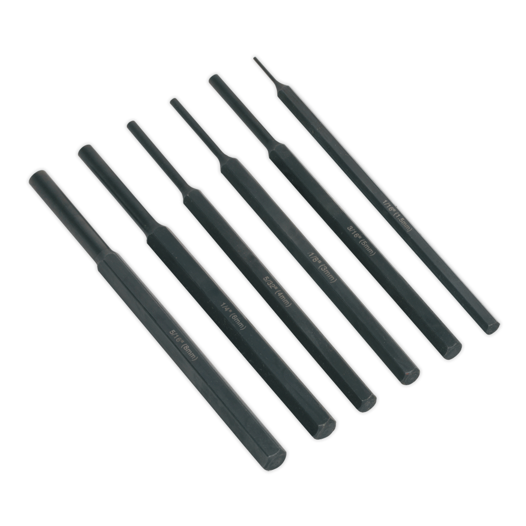 Parallel Pin Punch Set 6pc S0800