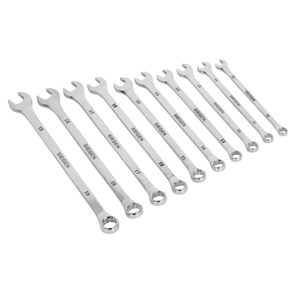 Extra-Long Combination Spanner Set 10pc S0832