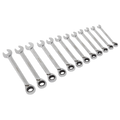 Reversible Combination Ratchet Spanner Set 12pc S0840