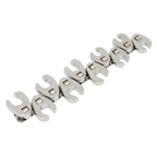 Flare Nut Crow's Foot Wrench Set 3/8"Sq Drive 10pc S0845