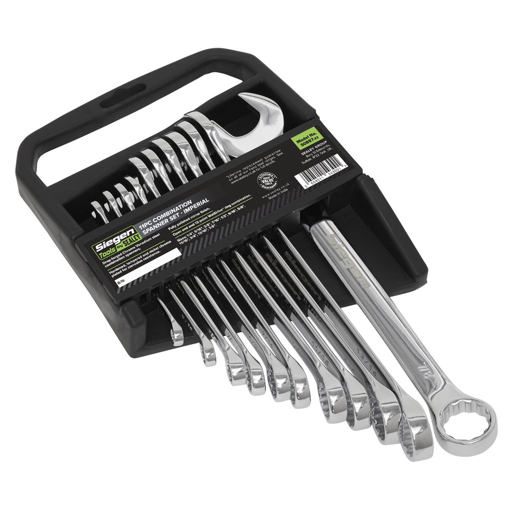 Imperial Combination Spanner Set 11pc S0857