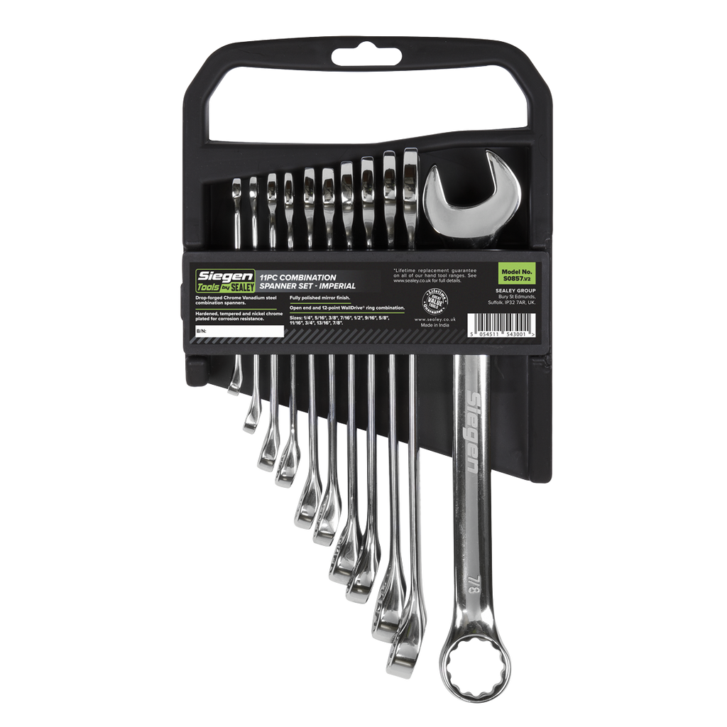 Imperial Combination Spanner Set 11pc S0857