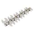 Crow's Foot Open-End Spanner Set 3/8"Sq Drive 10pc S0866