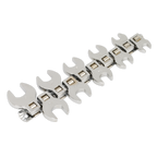 Crow's Foot Open-End Spanner Set 3/8"Sq Drive 10pc S0866