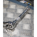 Crow's Foot Open-End Spanner Set 3/8"Sq Drive 10pc S0866