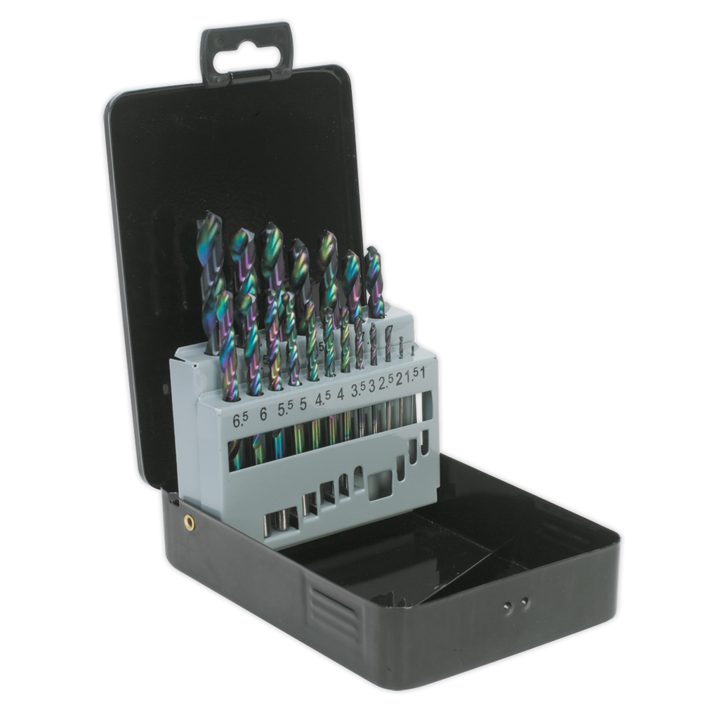 HSS Edge Ground Drill Bit Set 19pc - DIN 338 S0868