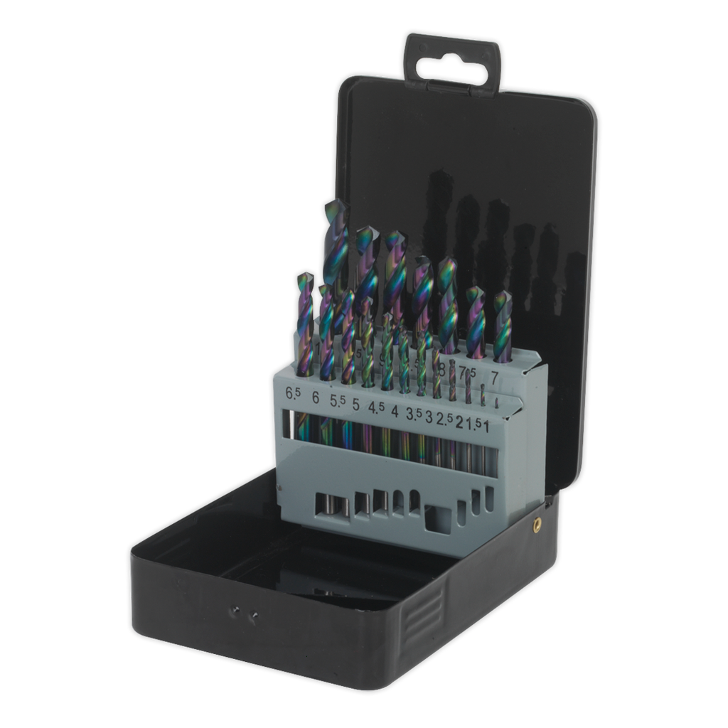 HSS Edge Ground Drill Bit Set 19pc - DIN 338 S0868