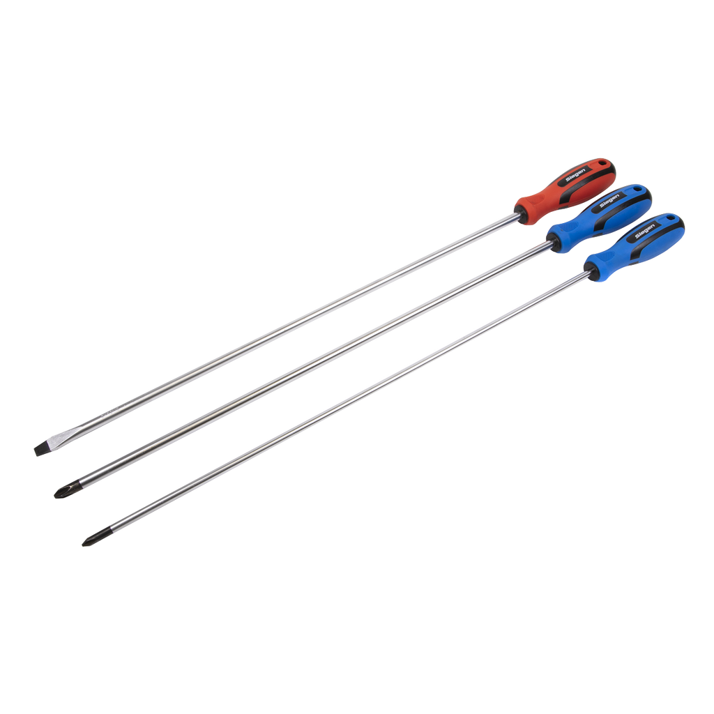 Extra-Long Screwdriver Set 3pc S0895