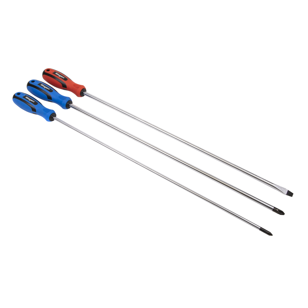 Extra-Long Screwdriver Set 3pc S0895