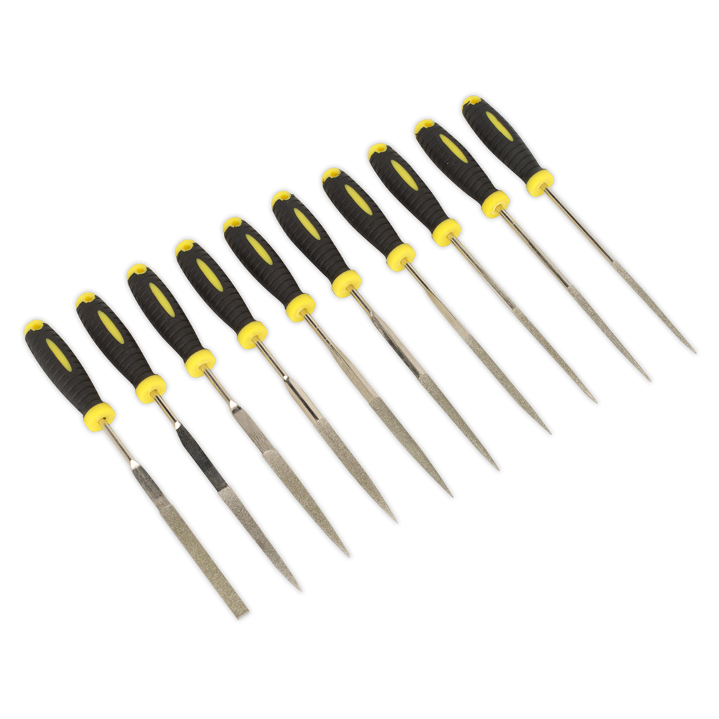 Diamond Needle File Set 100mm 10pc S0896