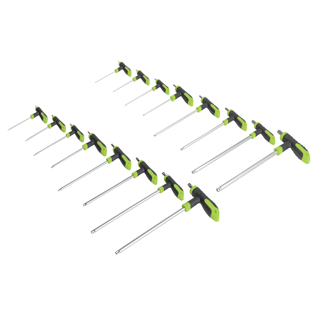 T-Handle TRX-Star* & Hex Key Set 16pc S0916