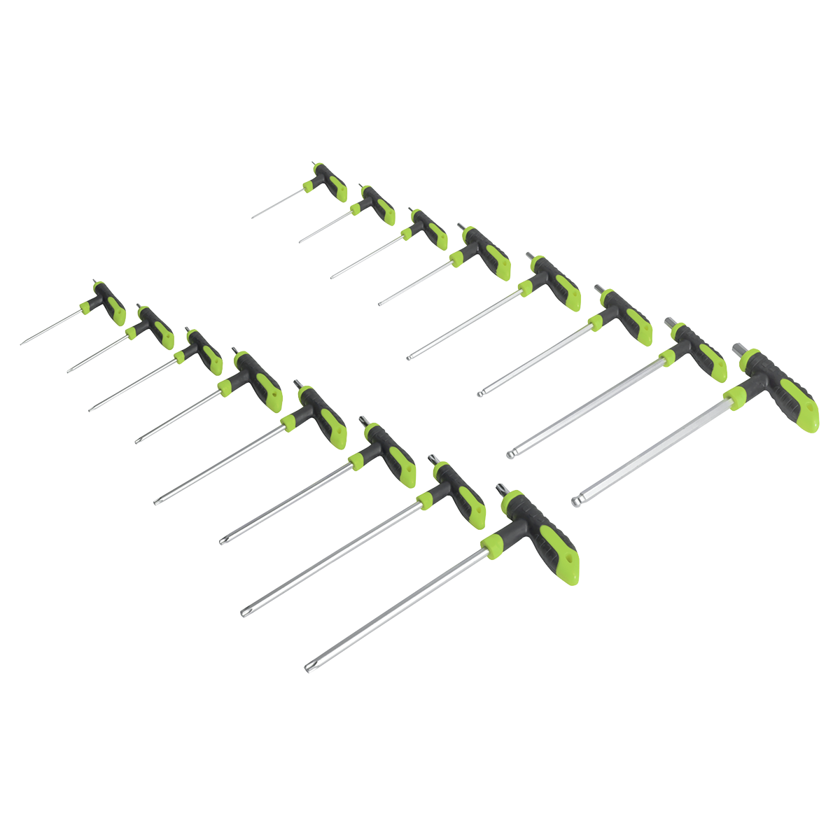 T-Handle TRX-Star* & Hex Key Set 16pc S0916