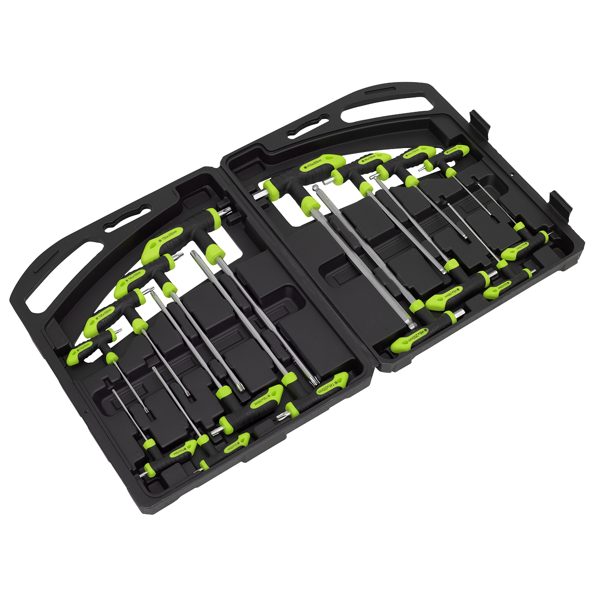 T-Handle TRX-Star* & Hex Key Set 16pc S0916