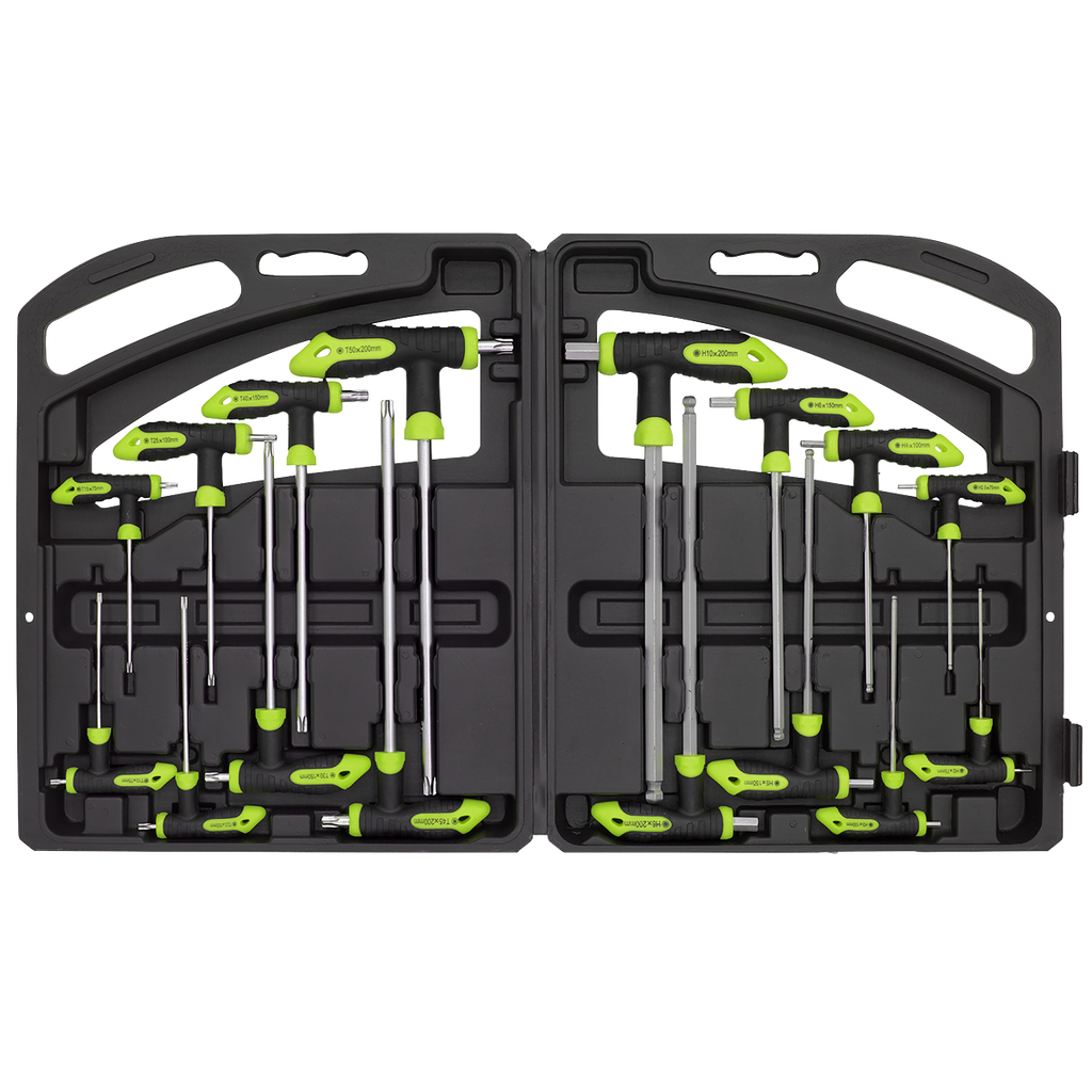 T-Handle TRX-Star* & Hex Key Set 16pc S0916