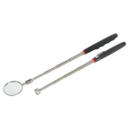 Telescopic Magnetic Pick-Up Tool & Inspection Mirror Set 2pc S0940