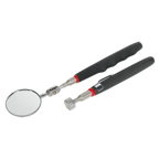 Telescopic Magnetic Pick-Up Tool & Inspection Mirror Set 2pc S0940