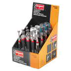 Telescopic Magnetic Pick-Up Tools & Inspection Mirrors - Display Box of 20 S0946
