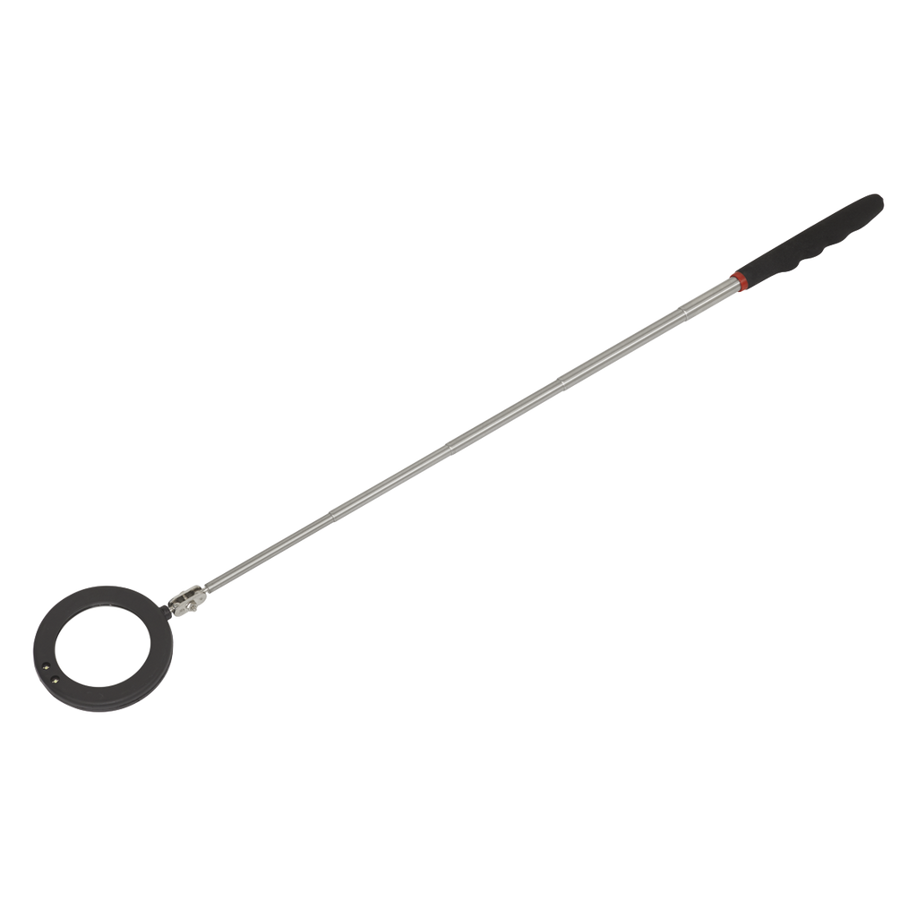 Telescopic Inspection Mirror with LED 75mm S0947