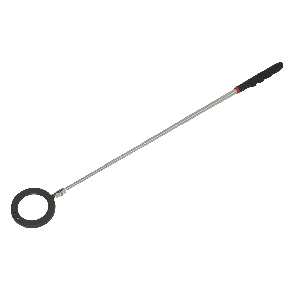 Telescopic Inspection Mirror with LED 75mm S0947