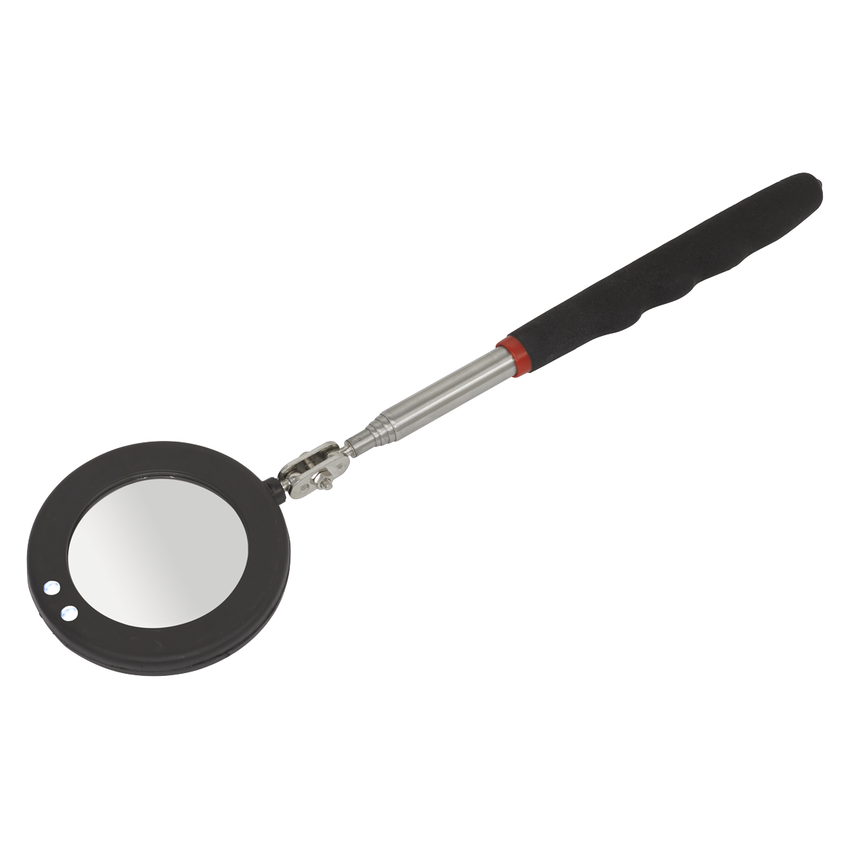 Telescopic Inspection Mirror with LED 75mm S0947