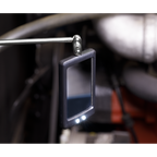 Telescopic Inspection Mirror with 2 LEDs 52 x 83mm S0948