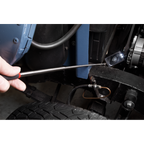Telescopic Inspection Mirror with 2 LEDs 52 x 83mm S0948