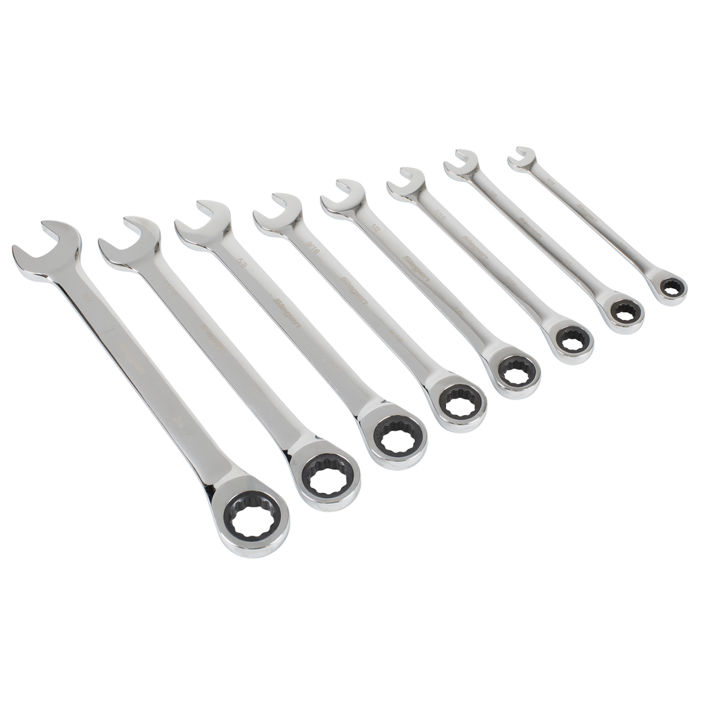 Imperial Combination Ratchet Spanner Set 8pc S0984