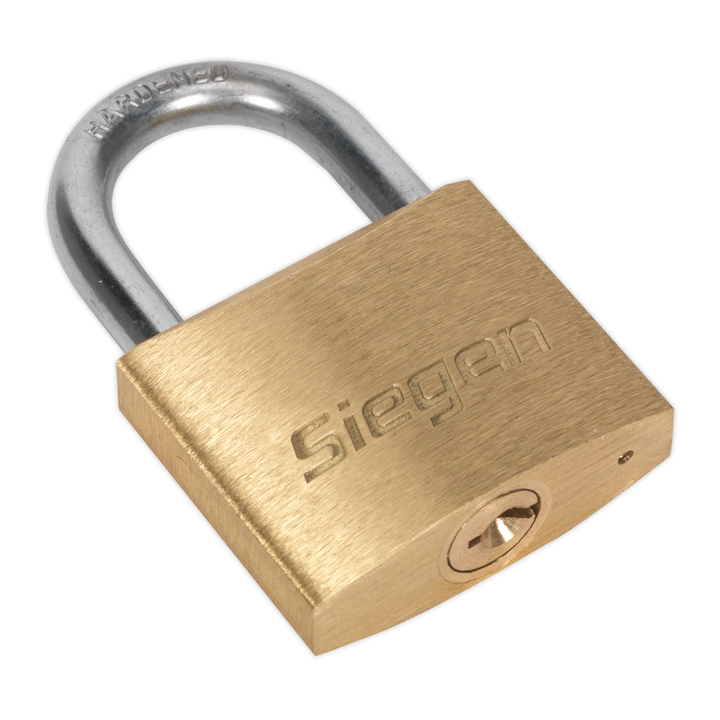 Brass Body Padlock with Brass Cylinder 40mm S0987