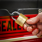 Brass Body Padlock with Brass Cylinder Keyed Alike - Pack of 4 S0992