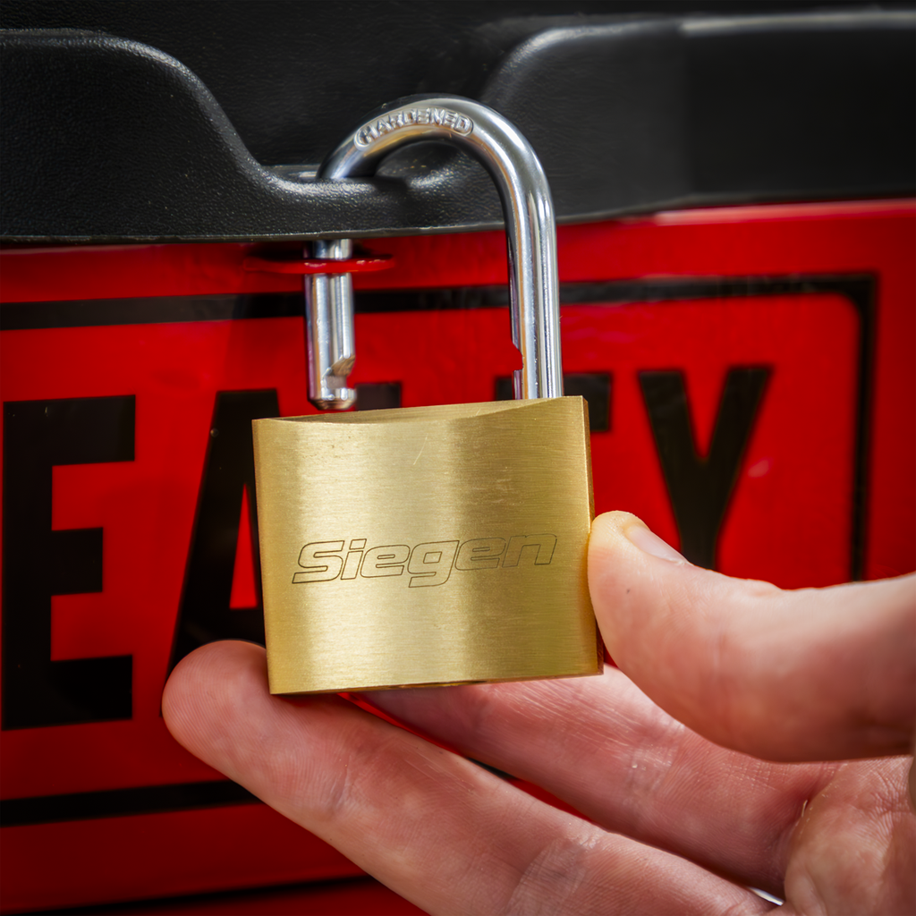 Brass Body Padlock with Brass Cylinder Keyed Alike - Pack of 4 S0992