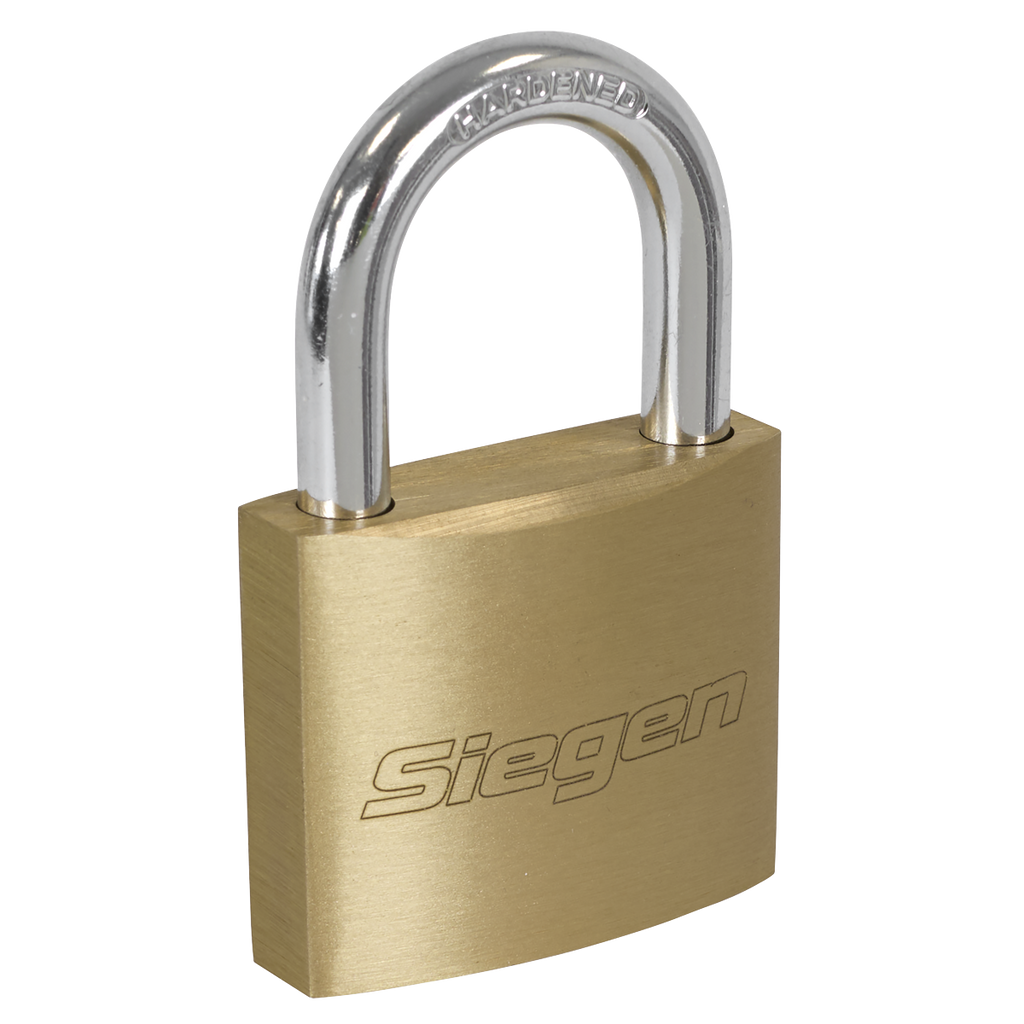 Brass Body Padlock with Brass Cylinder Keyed Alike - Pack of 4 S0992