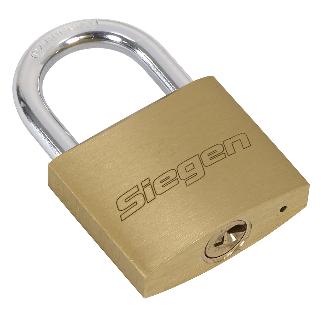 Brass Body Padlock with Brass Cylinder Keyed Alike - Pack of 4 S0992