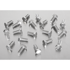 Stainless Steel Hex Head Set Screw M10 X 25 A2, DIN 933 - Pack of 25 S1025
