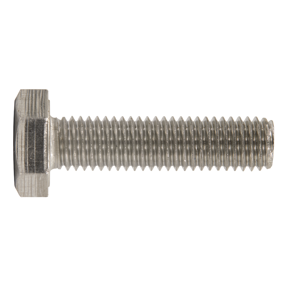 Stainless Steel Hex Head Set Screw DIN 933 - M10 X 40 A2 - Pack of 25 S1040