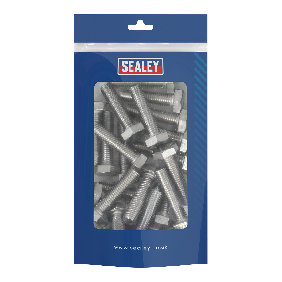 Stainless Steel Hex Head Set Screw DIN 933 - M10 X 40 A2 - Pack of 25 S1040