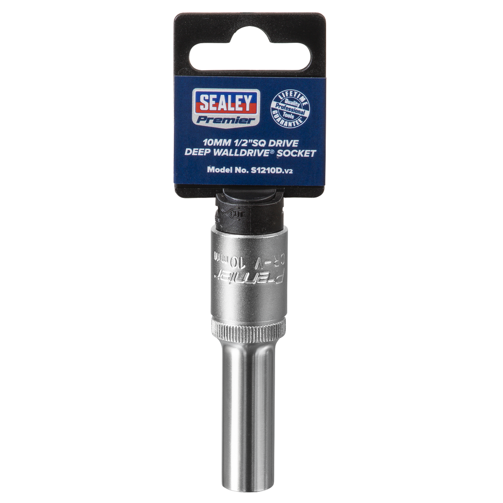 Deep Socket 1/2"Sq Drive 10mm S1210D