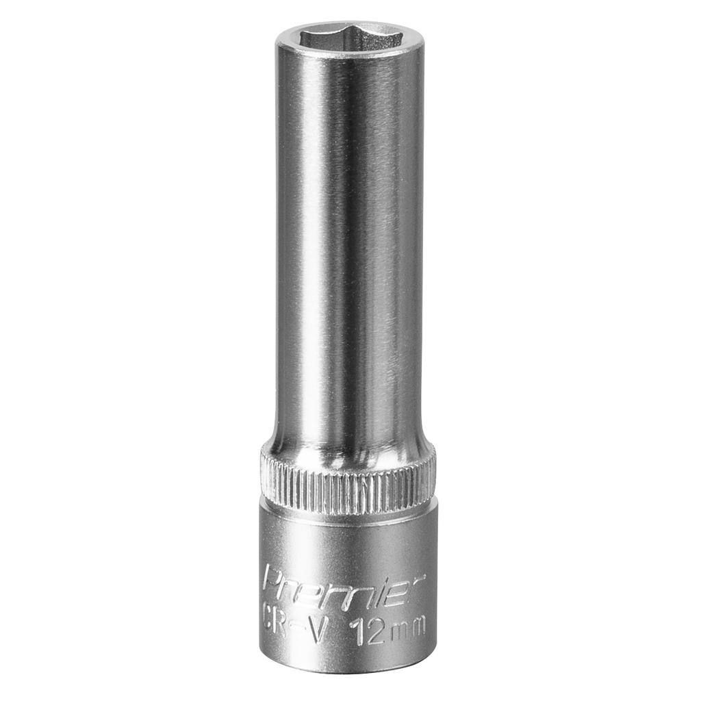 Deep Socket 1/2"Sq Drive 12mm S1212D