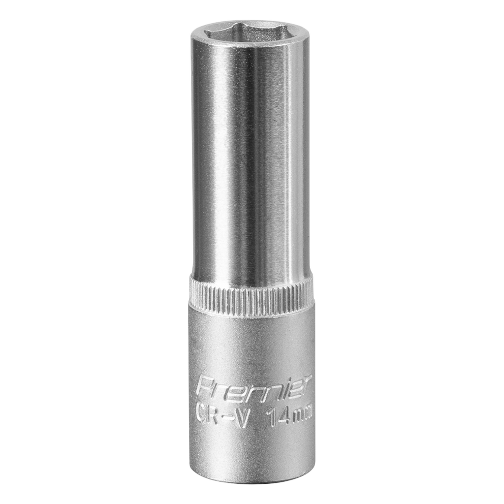 Deep Socket 1/2"Sq Drive 14mm S1214D