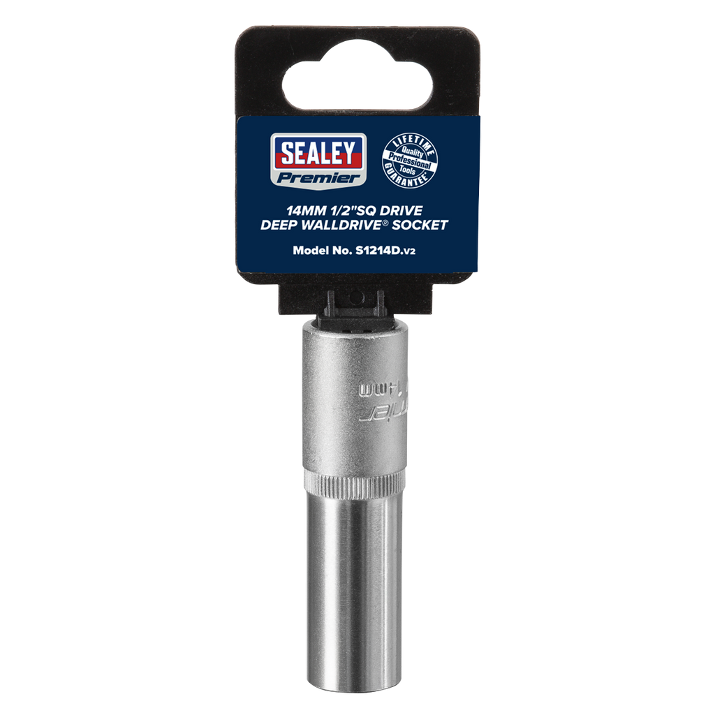 Deep Socket 1/2"Sq Drive 14mm S1214D