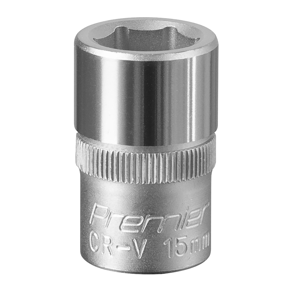 Socket 1/2"Sq Drive 15mm S1215