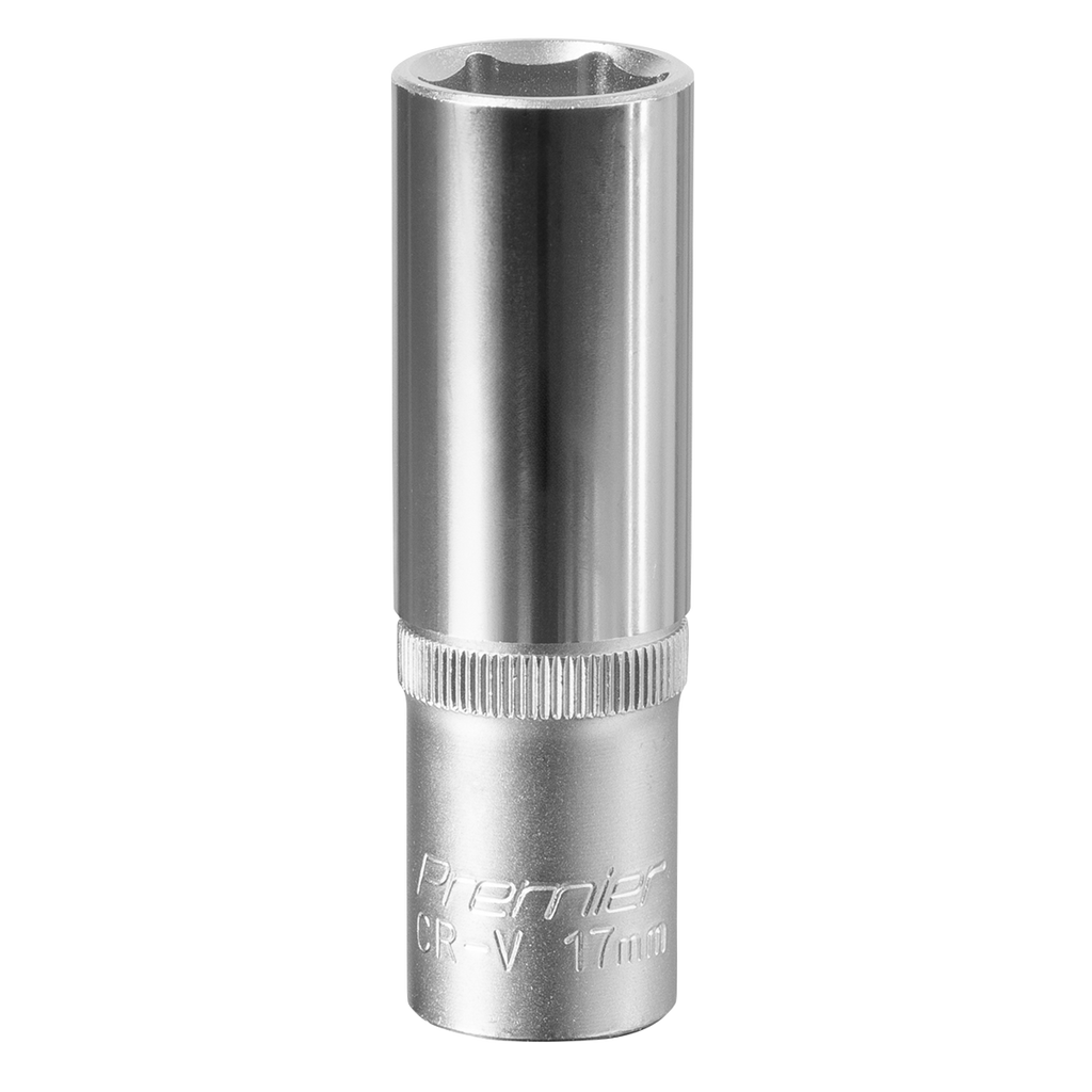 Deep Socket 1/2"Sq Drive 17mm S1217D