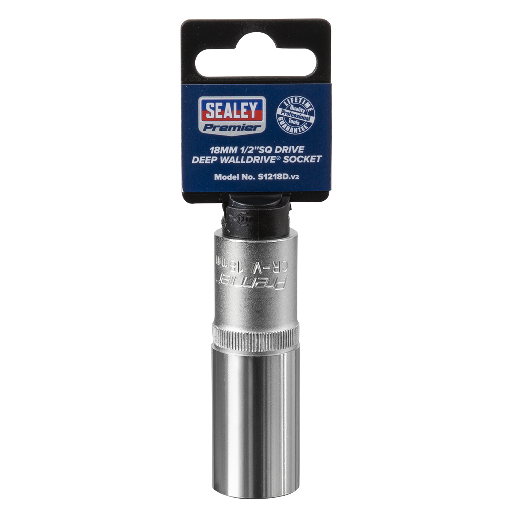 Deep Socket 1/2"Sq Drive 18mm S1218D