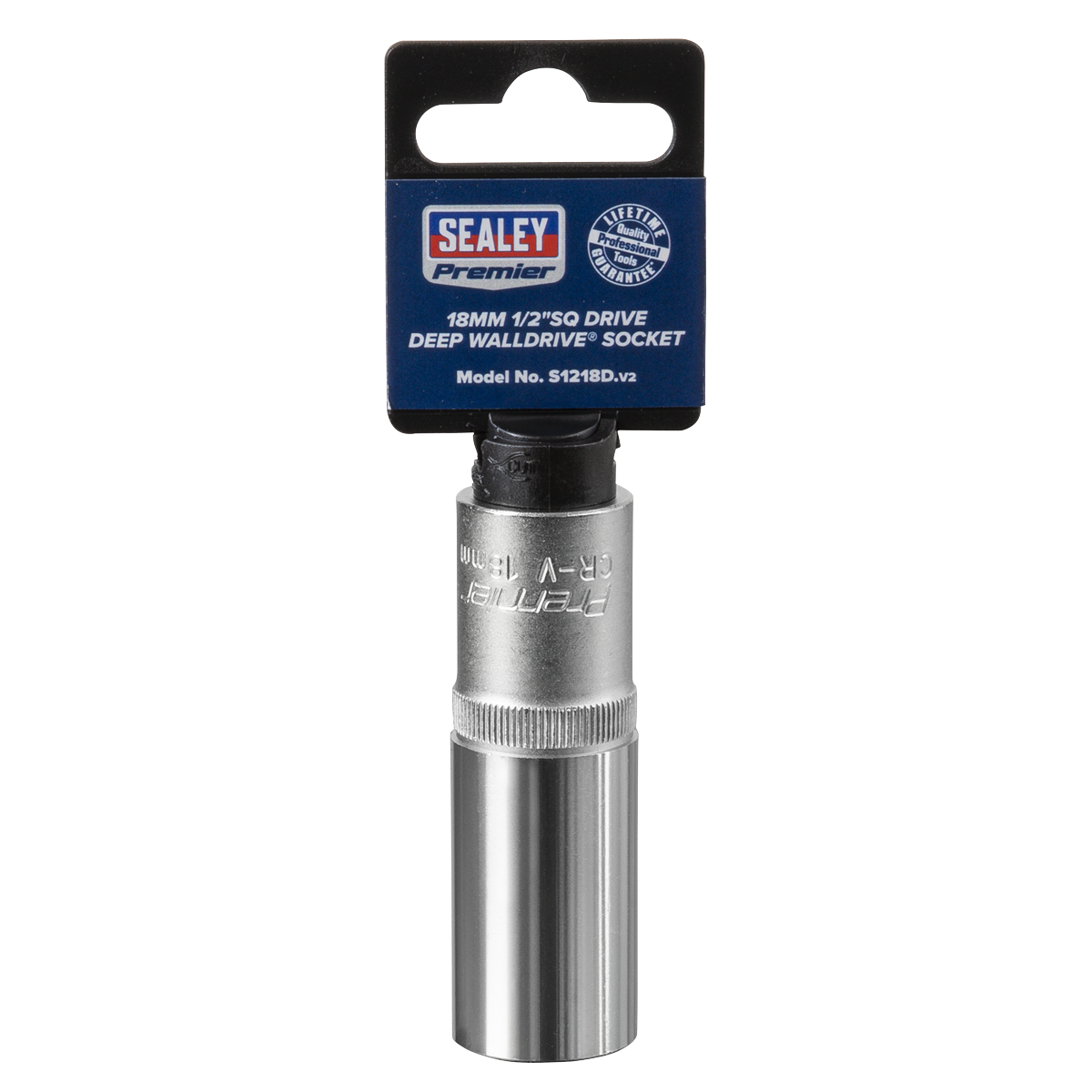 Deep Socket 1/2"Sq Drive 18mm S1218D