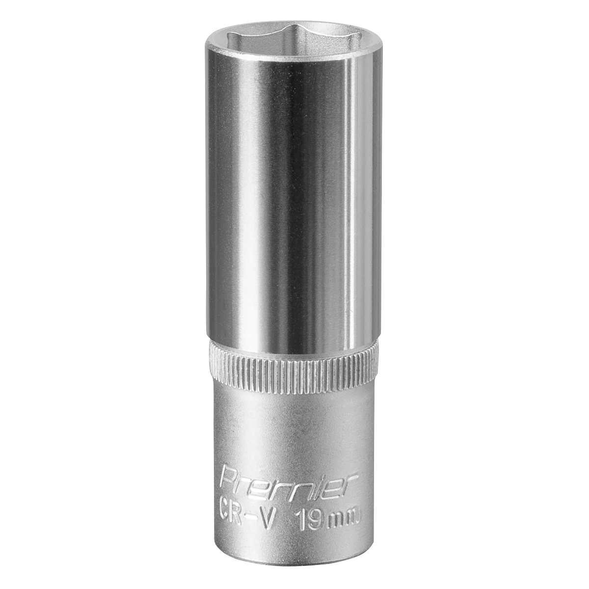 Deep Socket 1/2"Sq Drive 19mm S1219D