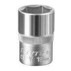 Socket 1/2"Sq Drive 19mm S1219