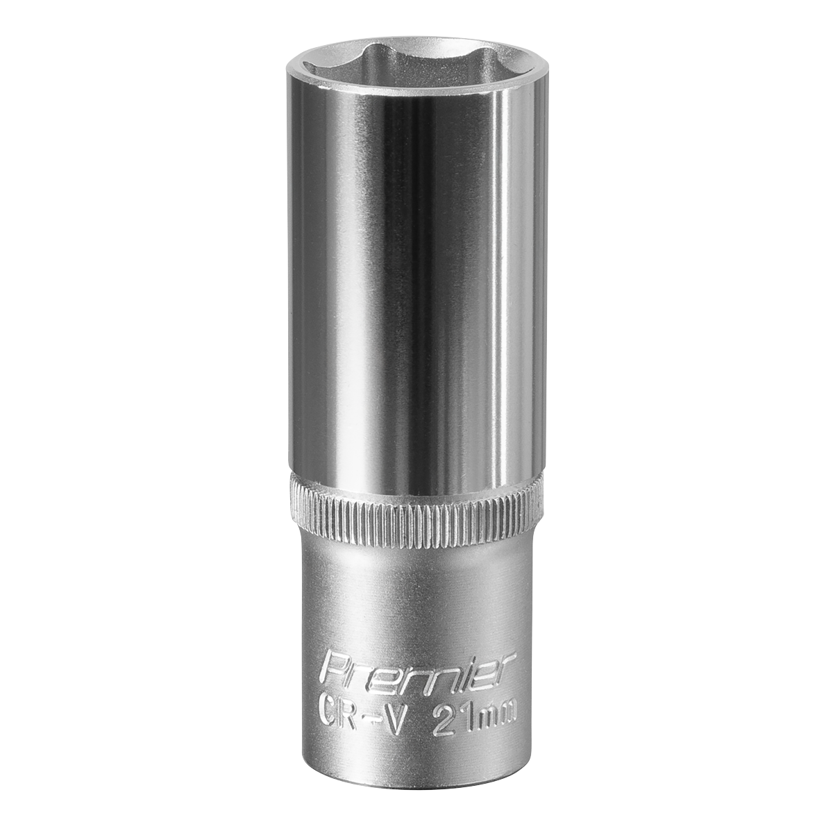 Deep Socket 1/2"Sq Drive 21mm S1221D