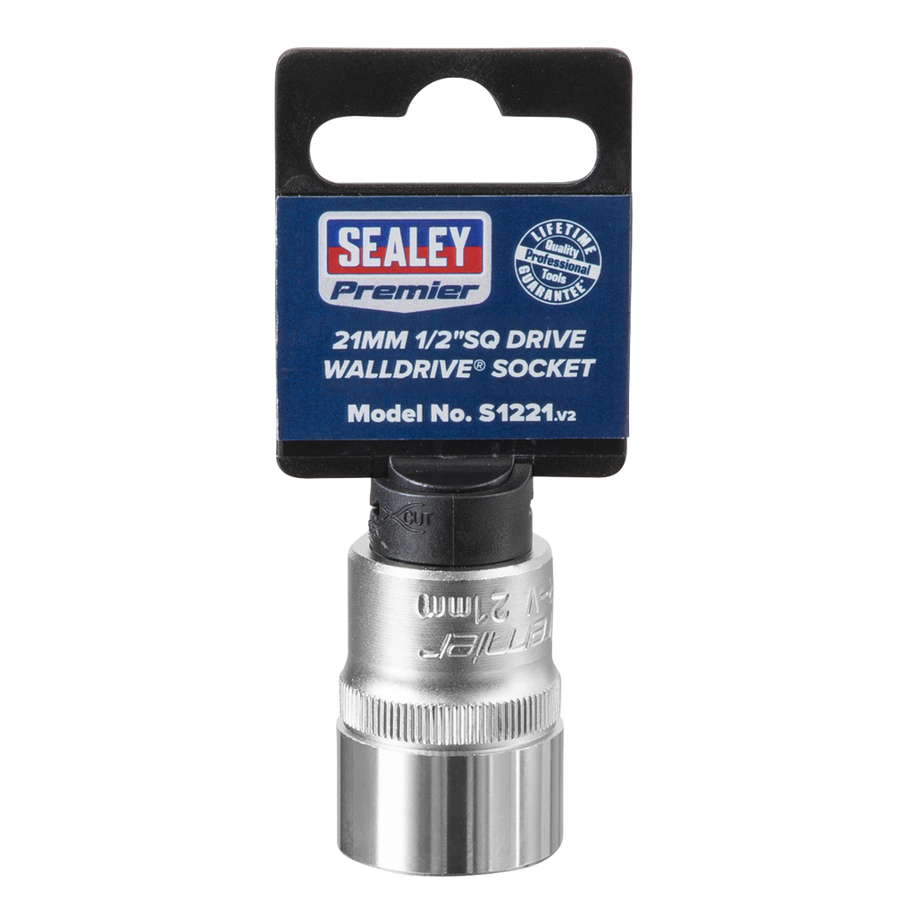Socket 1/2"Sq Drive 21mm S1221