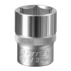 Socket 1/2"Sq Drive 22mm S1222