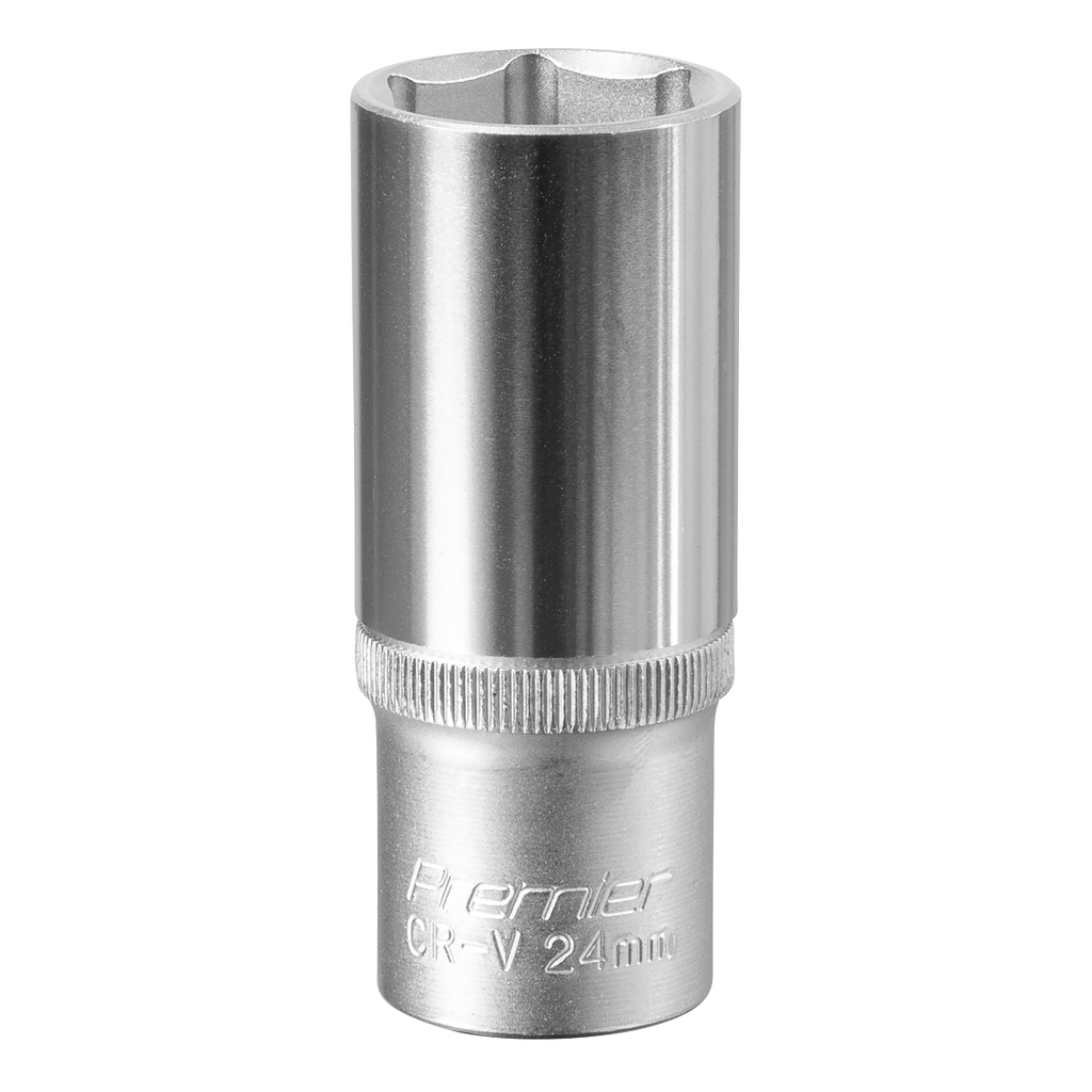 Deep Socket 1/2"Sq Drive 24mm S1224D