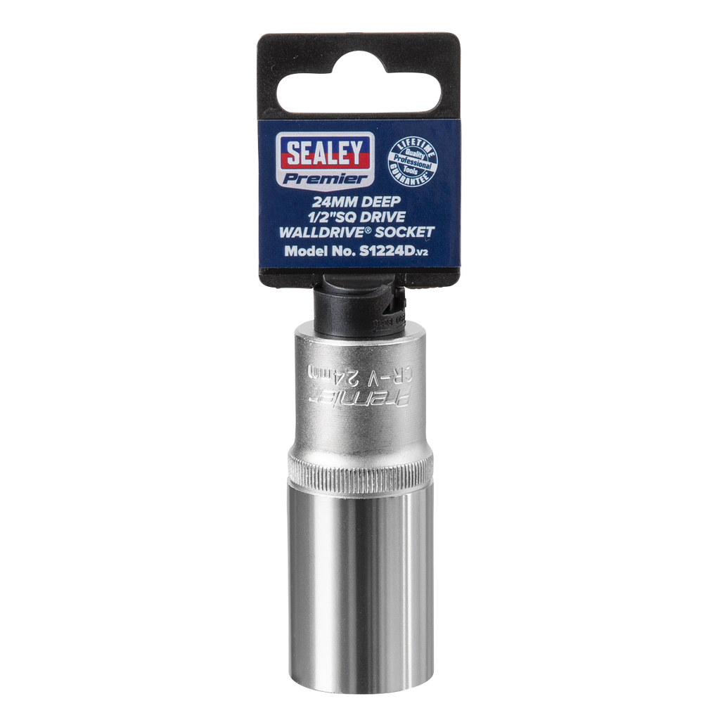 Deep Socket 1/2"Sq Drive 24mm S1224D